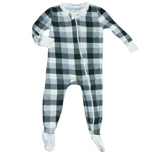 Burt’s Bees Checked Green Baby Sleeper Size 18 Months